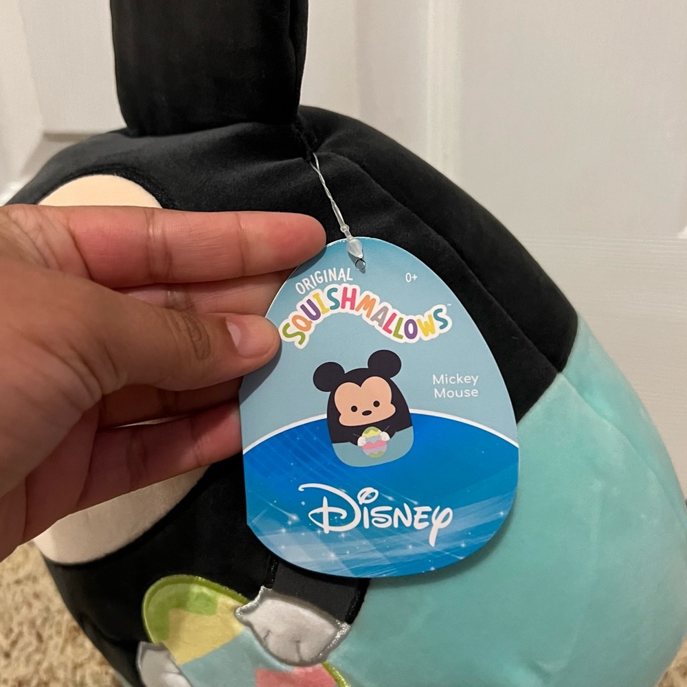 π *NWT* Squishmallow - 10β Disney Easter Mickeyβ Mouse - Picture 3 of 5